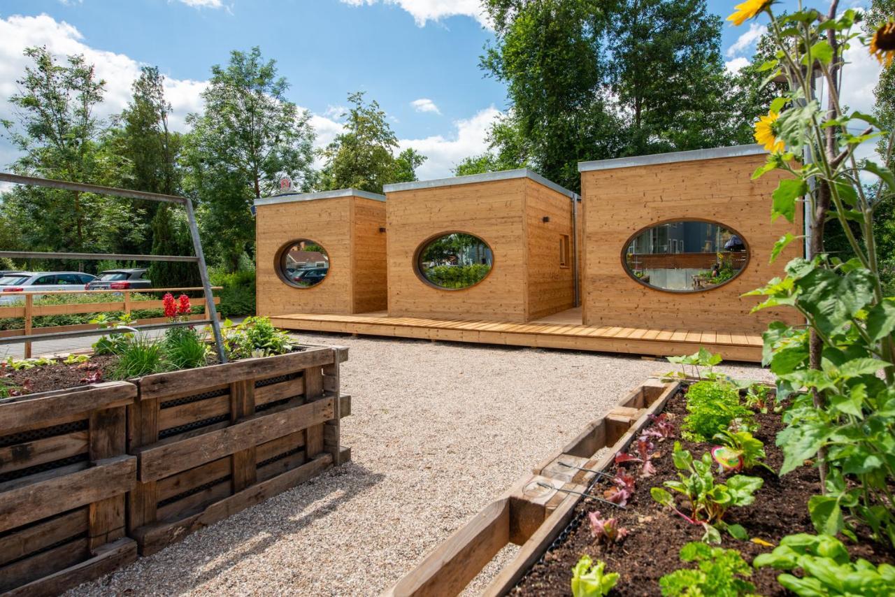Zur Post Kuemmersbruck Hotel & Tiny Houses Buitenkant foto